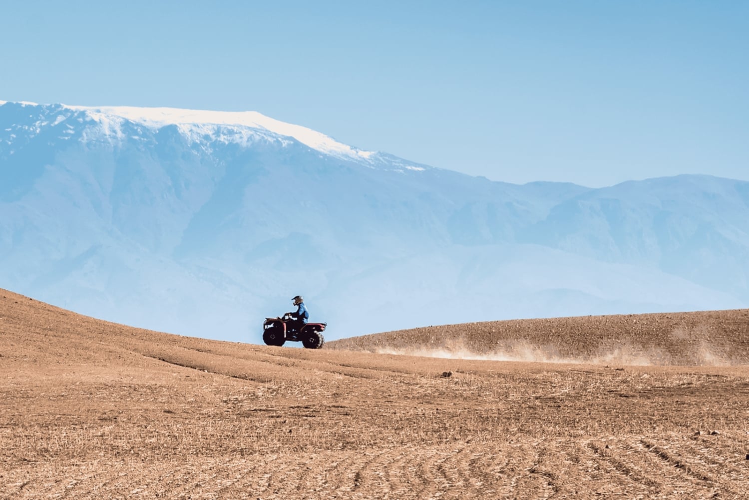Désert d'Agafay : Aventure en quad et balade à dos de chameau
