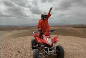 Agafay Desert: Quad bike & Camel Ride and Dinner show