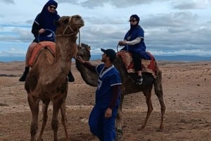 Agafay Desert: Quad bike & Camel Ride and Dinner show