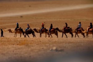 Deserto de Agafay: passeio de quadriciclo, passeio de camelo, almoço e piscina