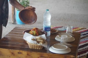 Deserto de Agafay: passeio de quadriciclo, passeio de camelo, almoço e piscina