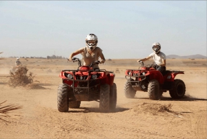 From Marrakech : Agafay Desert Quad & Camel Tour Combo