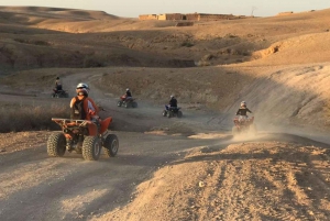 From Marrakech : Agafay Desert Quad & Camel Tour Combo