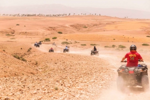 From Marrakech : Agafay Desert Quad & Camel Tour Combo