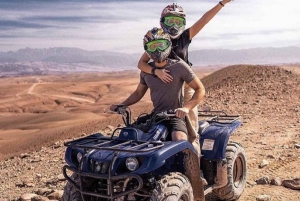 Agafay Desert Sunset Quad Ride: En oförglömlig upplevelse.