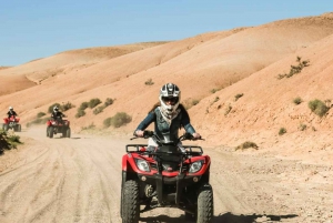 Agafay Desert Sunset Quad Ride: En uforglemmelig opplevelse.