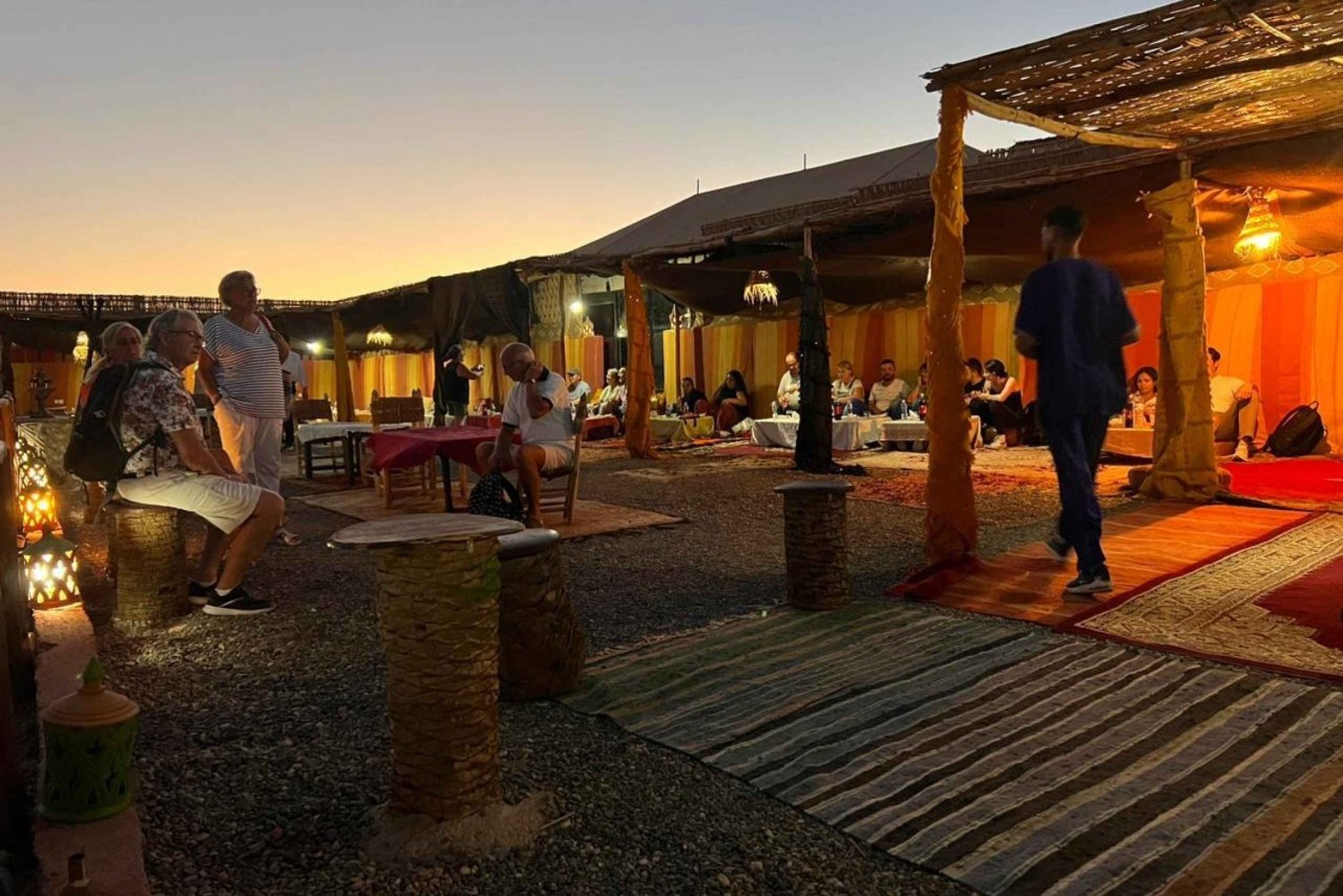 Agafay Desert Sunset Tour with Camel Ride ,Dinner and Show
