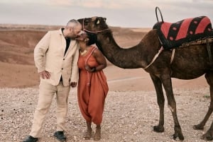 Agafay Desert Sunset Tour with Camel Ride ,Dinner and Show