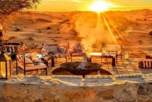 Marrakech Agafay ørken- og firhjulingstur med solnedgang og middagsshow