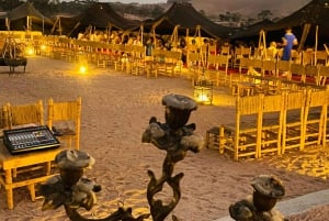 Marrakech: quadrijden en kameelrijden, dinershow in de Agafay-woestijn