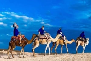 Agafay: Halvdags Rocky Desert Quad & Camel Ride med lunch