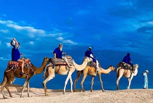 Agafay: Medio día en quad por el desierto rocoso y paseo en camello con almuerzo