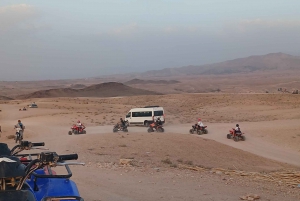 Marrakech: Agafay Desert Camel Ride, Dinner, Pool & Quad