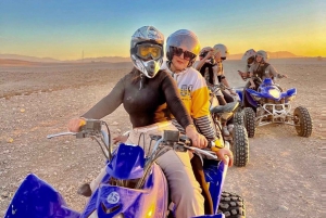 Agafay: Passeio de quadriciclo, jantar autêntico e show em Marrakech