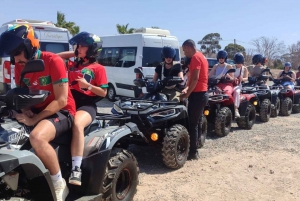 Agafay: Quad-cykling, autentisk middag og show fra Marrakech