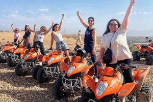 Agafay: Quad-Biking, authentisches Abendessen und Show in Marrakesch