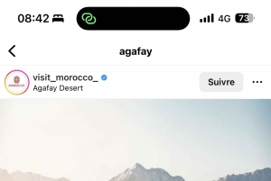 Agafay: Quad Biking, autentisk middag och show från Marrakech