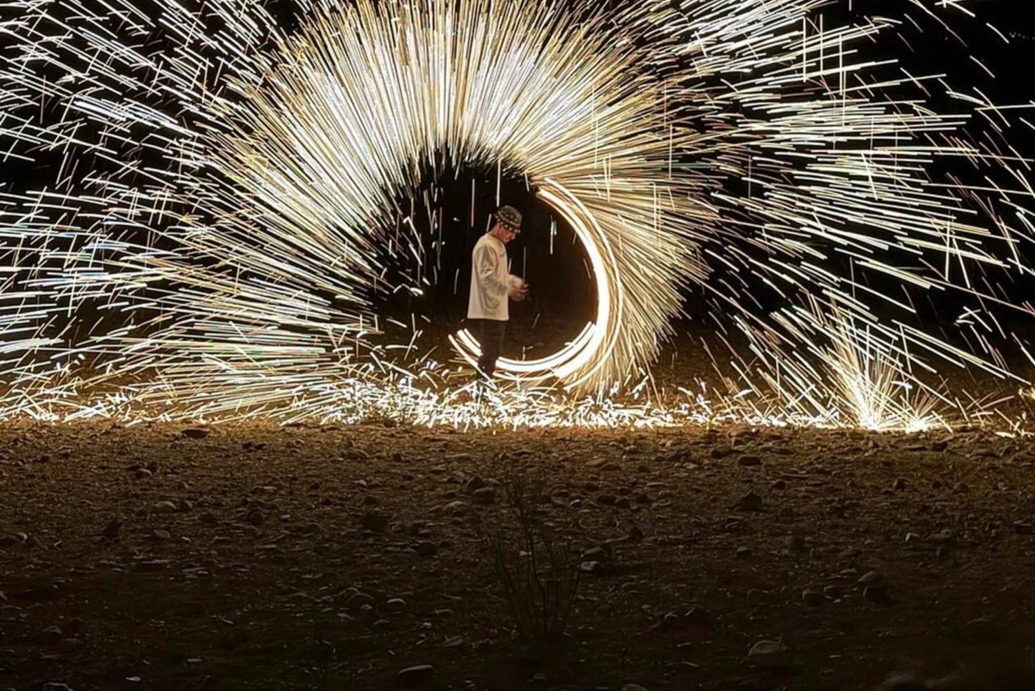 Agafay Tour: Sunset, Dinner, Camel ride, Quad and fire show