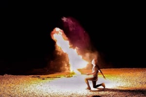 Agafay Tour: Sunset, Dinner, Camel ride, Quad and fire show