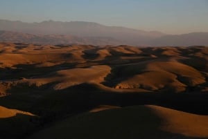 Agafay Tour: Sunset, Dinner, Camel ride, Quad and fire show