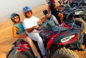 Agafay Tour: Sunset, Dinner, Camel ride, Quad and fire show