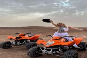 Agafay Tour: Sunset, Dinner, Camel ride, Quad and fire show