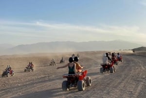 Agafay Tour: Sunset, Dinner, Camel ride, Quad and fire show