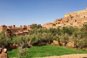 Marrakechista: Ait Ben Haddoun päiväretki Telouate Kazbahin kautta.
