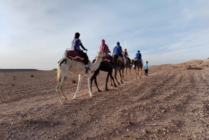 Marrakech: Agafay desert Quad Bike, Camel Ride & Dinner Show