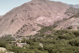 Marrakesch: Kamelritt in der Agafay-Wüste, Pool, Abendessen, Feuershow