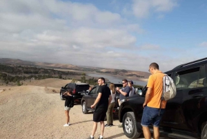 Excursion d'une journée dans les montagnes de l'Atlas, les chutes d'eau des trois vallées et le désert