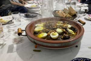 Marrakech : Excursion d'une journée dans les montagnes de l'Atlas et dîner au désert d'Agfay