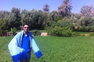 Marrakech : Excursion d'une journée dans les montagnes de l'Atlas et dîner au désert d'Agfay