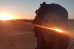 Marrakech : Excursion d'une journée dans les montagnes de l'Atlas et dîner au désert d'Agfay