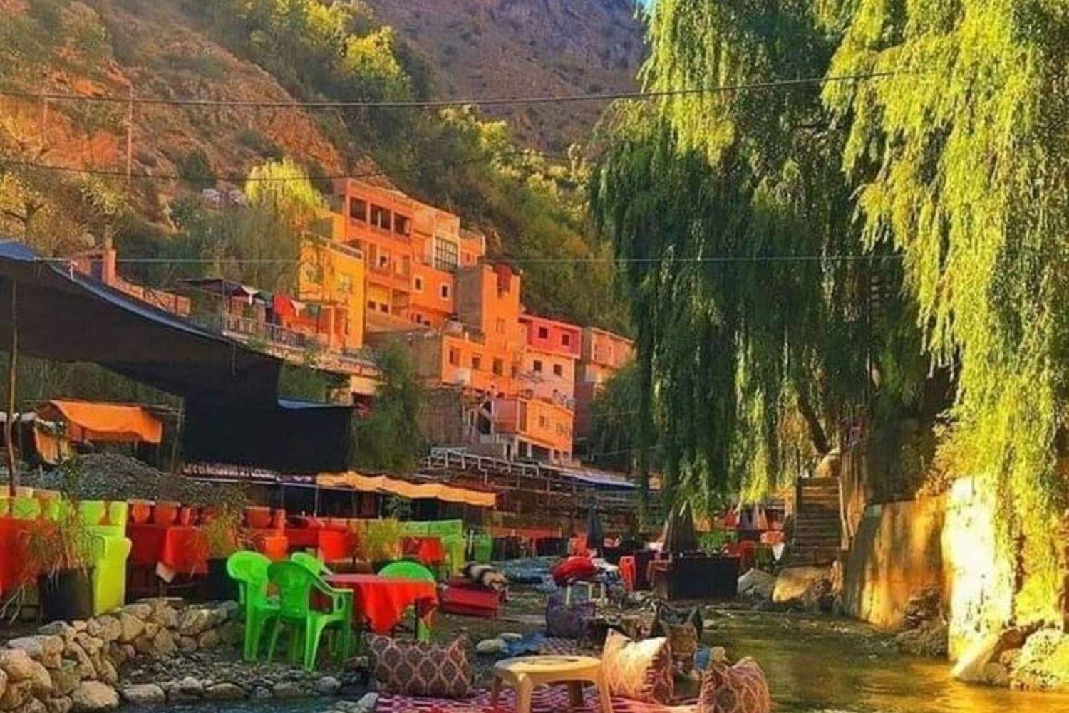 Montagnes de l'Atlas : randonnée d'une journée vers les villages berbères et les chutes d'eau