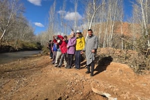 Excursión de un día al Atlas con cascadas y 3 valles