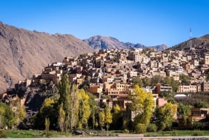 Excursión de un día al Atlas con cascadas y 3 valles