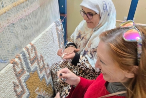 Caminhada nas montanhas do Atlas com cascatas e viagem de 1 dia aos 3 vales