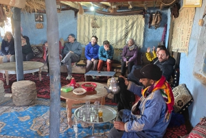 Caminhada nas montanhas do Atlas com cascatas e viagem de 1 dia aos 3 vales