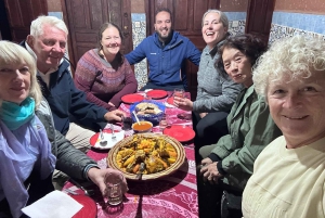 Caminhada nas montanhas do Atlas com cascatas e viagem de 1 dia aos 3 vales