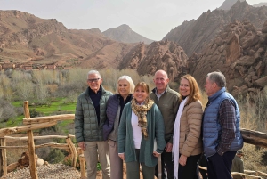 Caminhada nas montanhas do Atlas com cascatas e viagem de 1 dia aos 3 vales