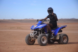 Marrakech: Quad Bike Adventure in the Palm Grove and Jbilat