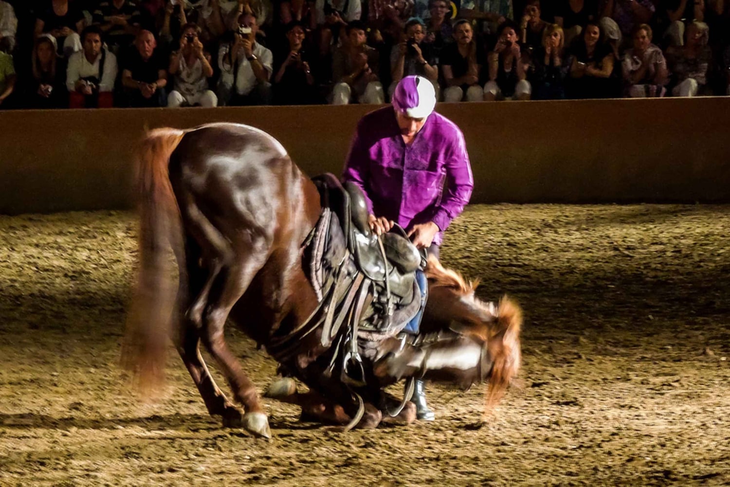 Chez Ali Middag & Hästshow från Marrakech
