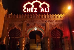 Chez Ali Middag & Hästshow från Marrakech