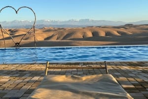 Day Pass at Agafay Desert : Swimming pool & Lunch