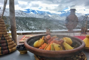 Dagstur Atlasfjellene og Berberlandsbyer med fossefall