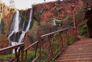 Caminhada guiada e passeio de barco pelas cachoeiras de Ouzoud