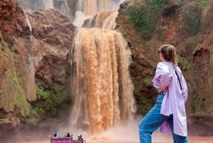 Von Marrakech aus: Tagestour zu den Ouzoud-Wasserfällen