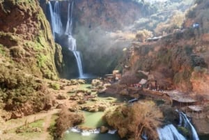 De Marrakech: Viagem de 1 dia para as cachoeiras de Ouzoud