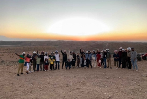 Aventure dans le désert : Quad, balade à dos de chameau et dîner étoilé